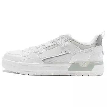 Кроссовки XTEP Skateboarding Shoes Women's Low-top White/Green, зеленый