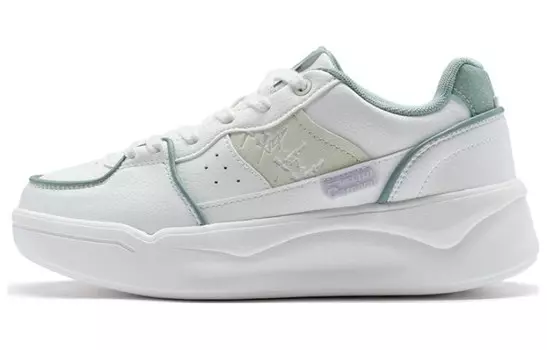 Кроссовки XTEP Skateboarding Shoes Women's Low-top Sail White, белый