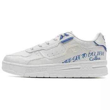 Кроссовки XTEP Skateboarding Shoes Women's Low-top Sail White, белый