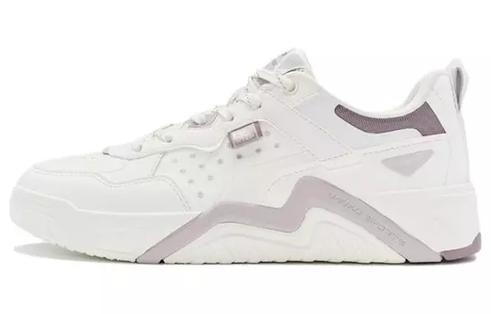 Кроссовки XTEP Skateboarding Shoes Women's Low-top, белый