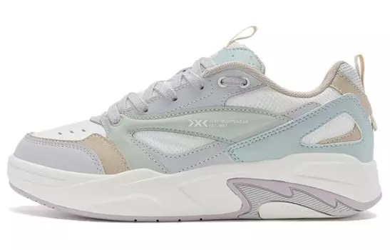 Кроссовки XTEP Skateboarding Shoes Women's Low-top Purple, фиолетовый