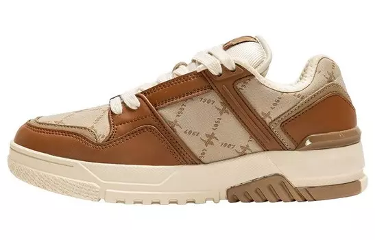 Кроссовки XTEP Training Shoes Women's Low-top, хаки/антрацит/черный