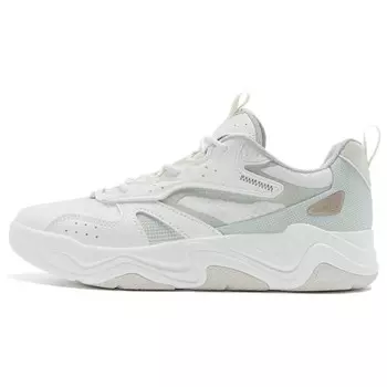 Кроссовки XTEP Undercurrent 3.0 Skateboarding Shoes Women's Low-top White/Green, зеленый