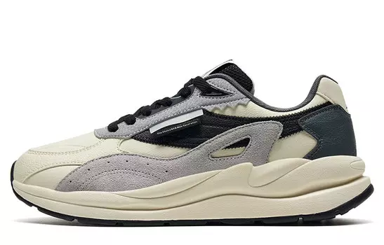 Кроссовки Xtep Vintage Series 80 Lifestyle, бежевый/черный