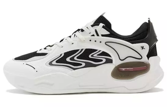 Кроссовки XTEP Yuan Qi Lifestyle Shoes Women's Low-top, черный/серый