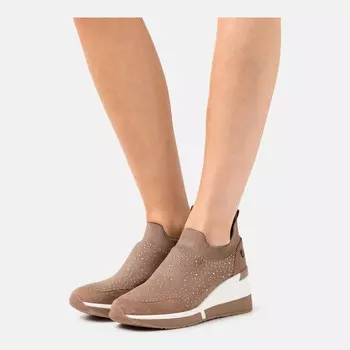 Кроссовки Xti со стразами Zapatillas Altas, коричневый