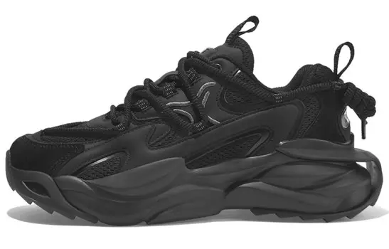 Кроссовки Xvxv Structure Series Chunky Sneakers Unisex Low-top, черный