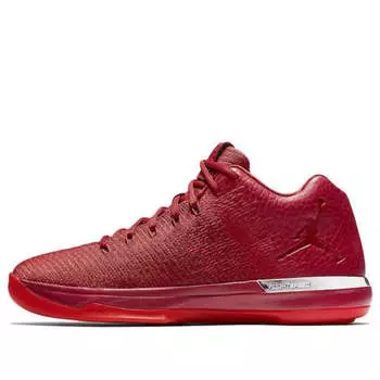 Кроссовки xxxi низкие Air Jordan, красный