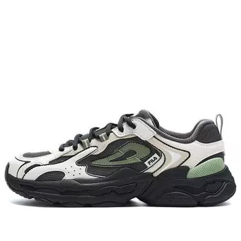 Кроссовки y2k 3m sneakers 'white black green' Fila, белый