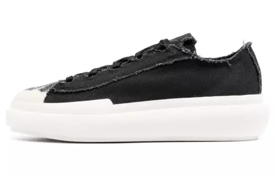 Кроссовки Y-3 Nizza Low "Worn-In" Black Off White, черный