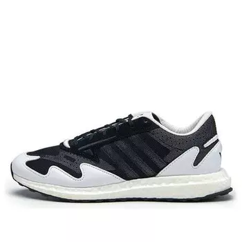 Кроссовки y-3 rhisu run 'black white' Adidas, черный