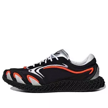 Кроссовки y-3 runner 4d 'solar orange' Adidas, черный