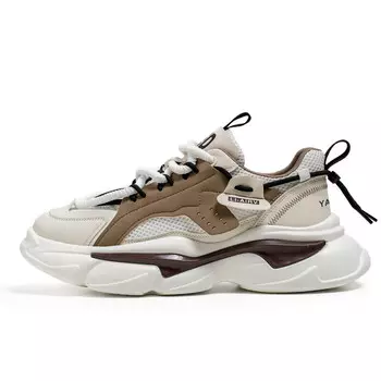 Кроссовки Yalu Chunky Sneakers Men Low-top, зеленый