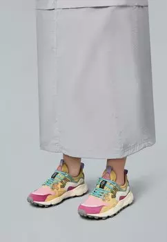 Кроссовки YAMANO Flower Mountain, неоново-розовый