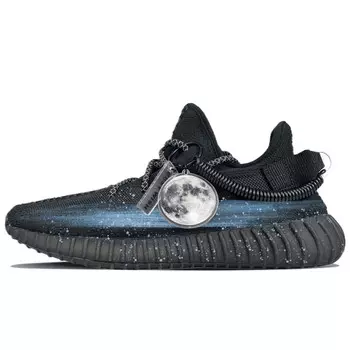 Кроссовки Yeezy Boost 350 Lifestyle унисекс с низким верхом черного, синего, серого цвета Adidas Originals