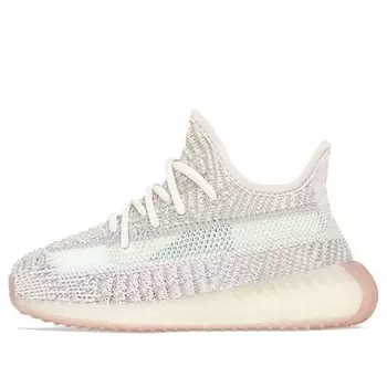 Кроссовки yeezy boost 350 v2 'citrin non-reflective' Adidas, бежевый