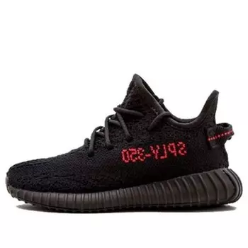 Кроссовки yeezy boost 350 v2 infant 'bred' Adidas, черный