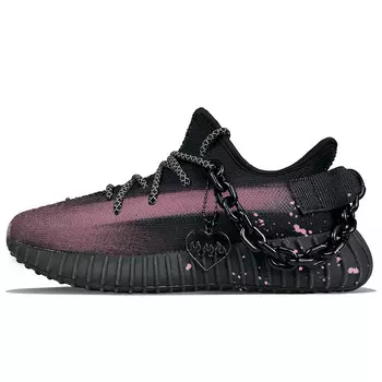 Кроссовки Yeezy Boost 350 V2 Lifestyle унисекс с низким верхом красного цвета Adidas Originals