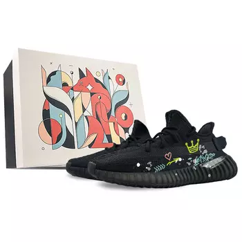 Кроссовки Yeezy Boost 350 V2 Lifestyle унисекс с низким верхом желтый Adidas Originals