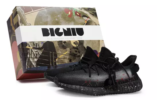 Кроссовки Yeezy Boost 350 V2 Lifestyle унисекс с низким верхом белый/красный Adidas Originals