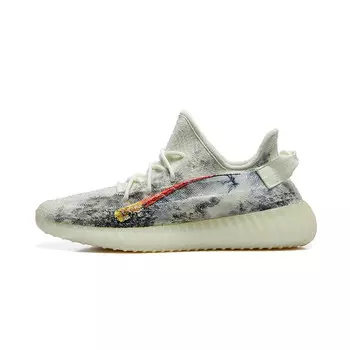 Кроссовки Yeezy Boost 350 V2 Lifestyle унисекс с низким верхом красного цвета Adidas Originals