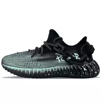 Кроссовки Yeezy Boost 350 V2 Lifestyle унисекс с низким верхом зеленый Adidas Originals