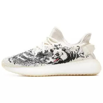 Кроссовки Yeezy Boost 350 V2 Lifestyle унисекс с низким верхом белого цвета Adidas Originals, белый