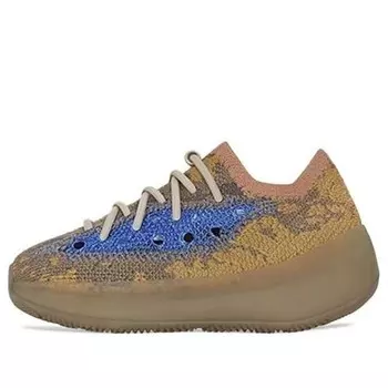 Кроссовки yeezy boost 380 infant 'blue oat non-reflective' Adidas, бежевый