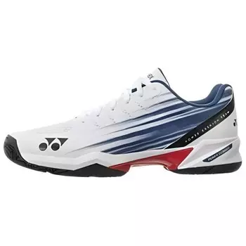 Кроссовки YONEX Power Cushion Tennis Shoes Unisex Low-top White/Blue, белый/синий