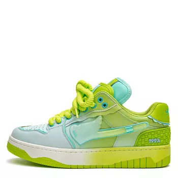 Кроссовки youthloser Skateboarding Shoes Unisex Low-top White, цвет The Wizard of Oz