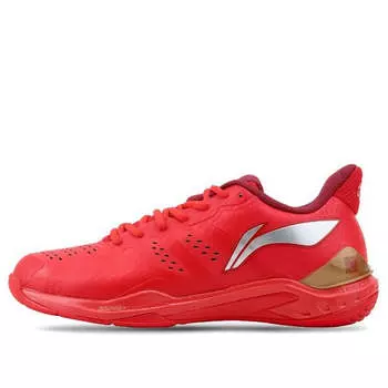 Кроссовки yunting 'red silver' Li-Ning, красный