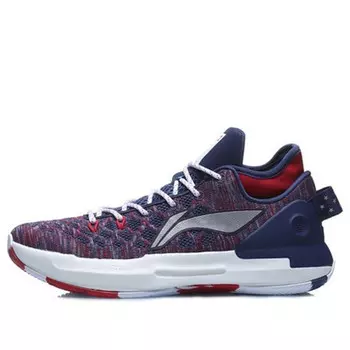 Кроссовки yushuai 13 low cj mccollum Li-Ning, синий