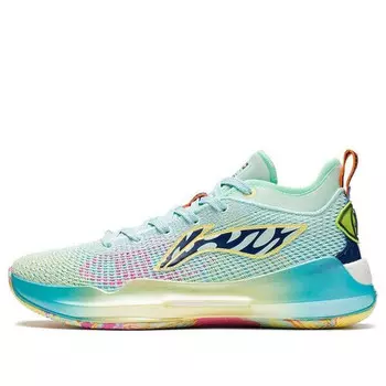 Кроссовки yushuai 13 низкие Li-Ning, зеленый