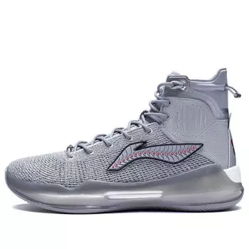 Кроссовки yushuai 13 premium hi Li-Ning, серый