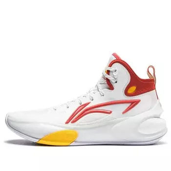 Кроссовки yushuai 17 высокие Li-Ning, белый