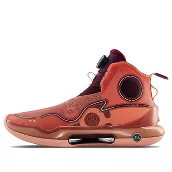 Кроссовки yushuai evolution высокие Li-Ning, оранжевый