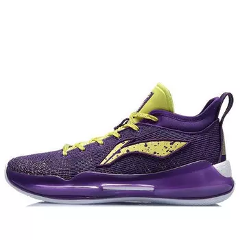 Кроссовки yushuai xiii premium low баскетбольные кроссовки Li-Ning, фиолетовый