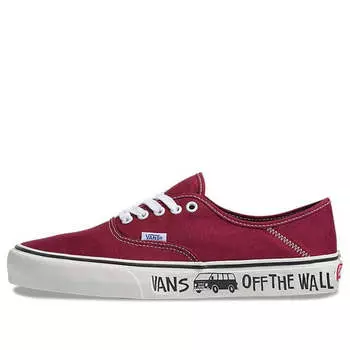 Кроссовки yusuke hanai x authentic sf 'rumba red' Vans, красный