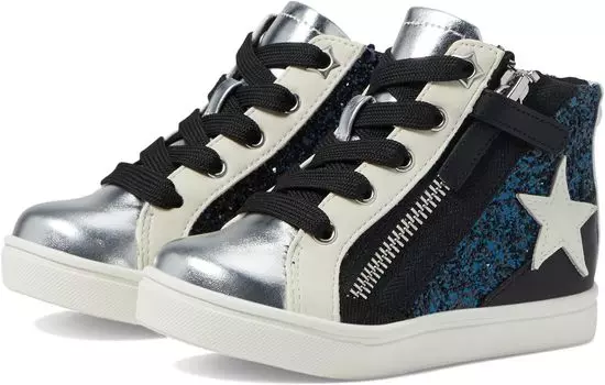 Кроссовки Yuti Nina, цвет Navy Glitter/Smooth