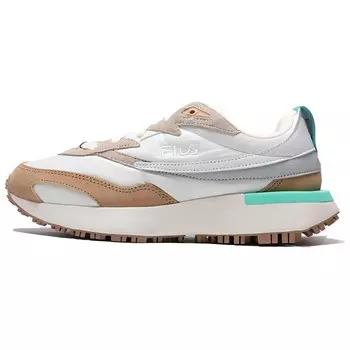 Кроссовки Zagato Running Shoes Unisex Low-top бежевый / кофейный / галстук-зеленый серый Fila