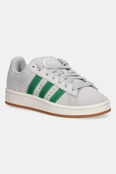 Кроссовки замшевые детские CAMPUS 00s Adidas Originals, серый