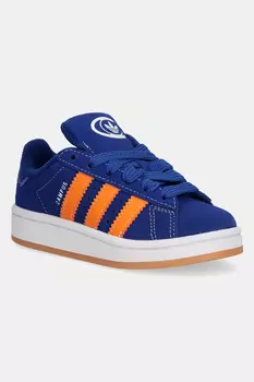 Кроссовки замшевые детские CAMPUS 00s Adidas Originals, синий