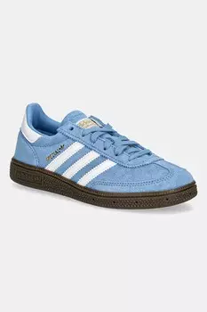 Кроссовки замшевые детские гандбол SPEZIAL Adidas Originals, синий