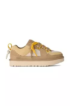 Кроссовки замшевые Lo Lowmel Biarritz Ugg, бежевый