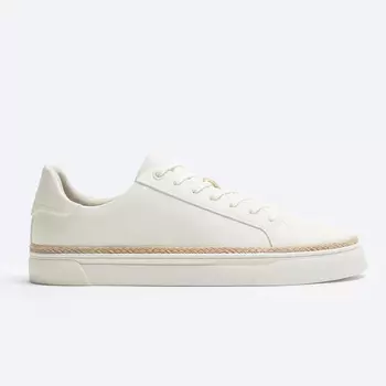 Кроссовки Zara Basic Jute, белый