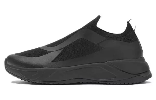 Кроссовки ZARA Lifestyle Shoes Men Low-top Black, черный