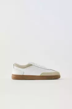 Кроссовки Zara Retro Leather, белый