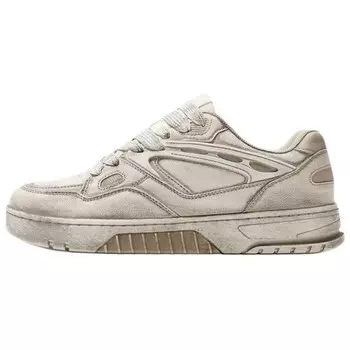 Кроссовки ZARA Skateboarding Shoes Men Low-top, серый
