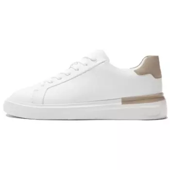 Кроссовки ZARA Skateboarding Shoes Men Low-top White, белый