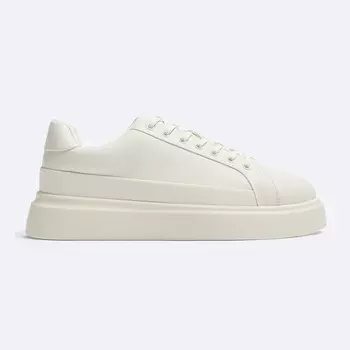 Кроссовки Zara Trimmed, костяной белый